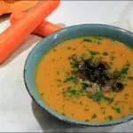 soupe courge potiron champignons