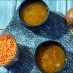 recette soupe courge butternut lentilles corail