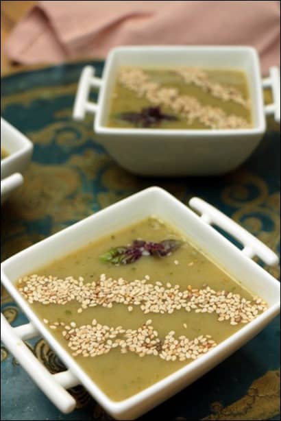 recette soupe froide artichaut