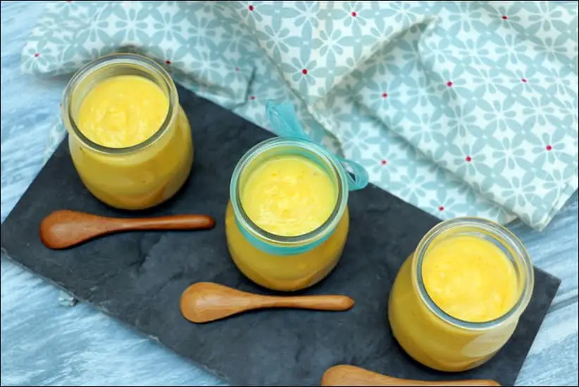 soupe froide de courgettes jaunes au citron confit safran et ricotta