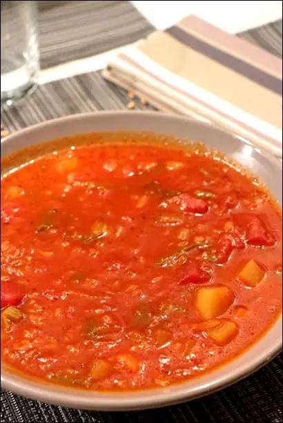 soupe tomate epeautre