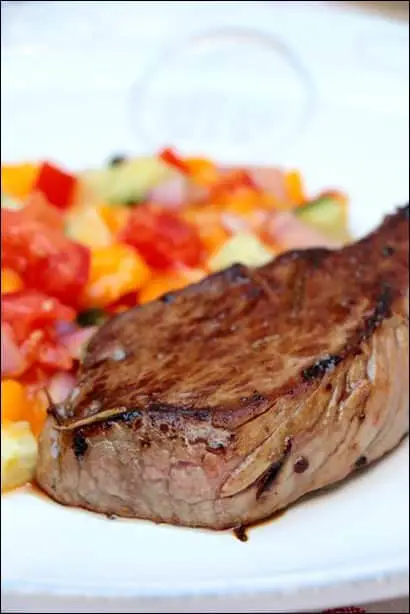 recette steak et salsa