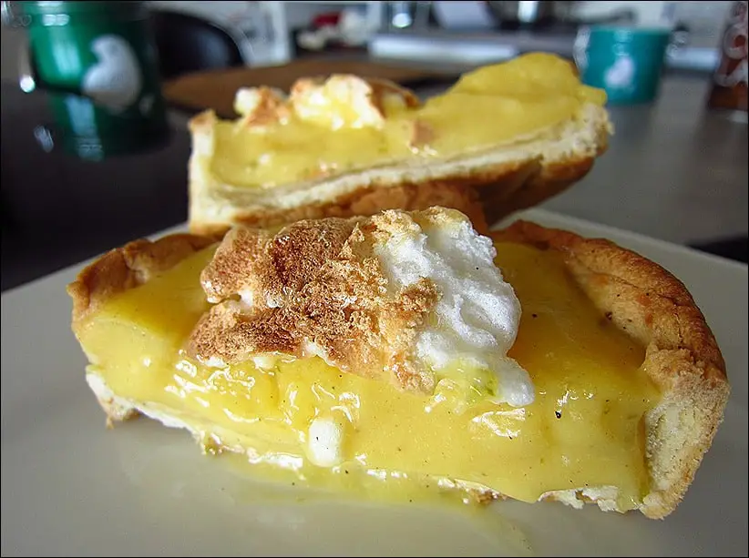 recette tarte passion citron meringuée