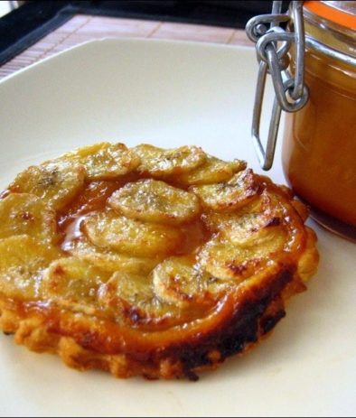 tartelettes banane et caramel