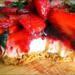 tarte à la fraise sans crème patissière
