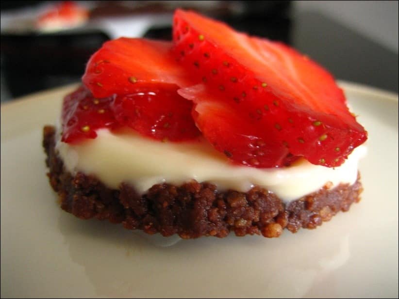 tartelettes fraises mascarpone speculoos