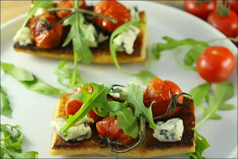 tartines tomates fromage