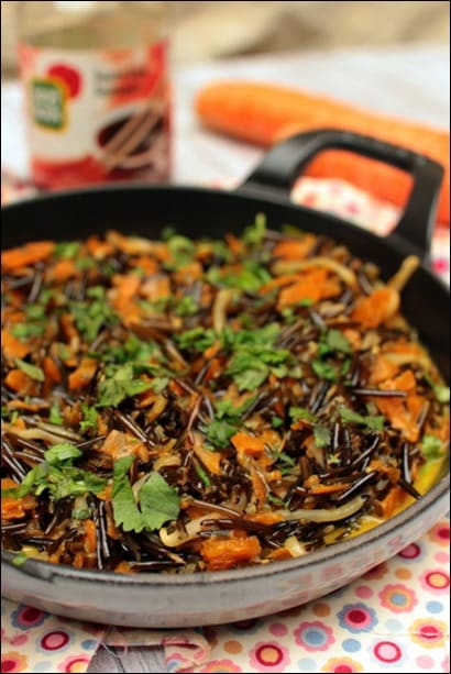 recette wok riz légumes