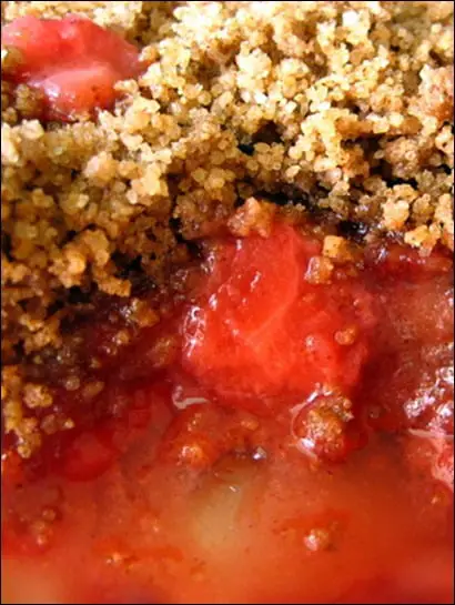 crumble fraises facile