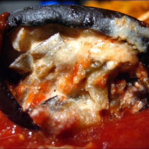 aubergine ricotta tomate au four