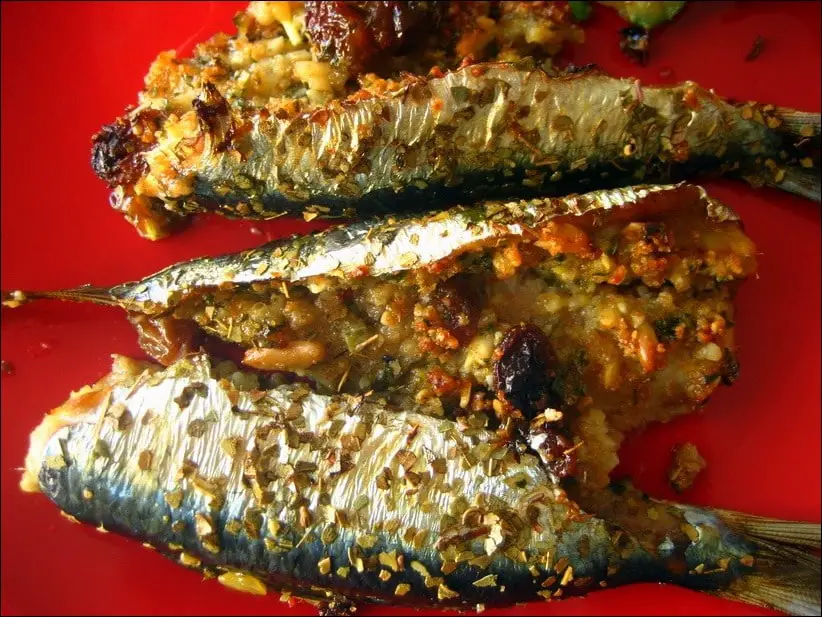 recette sardines farcies sicilienne