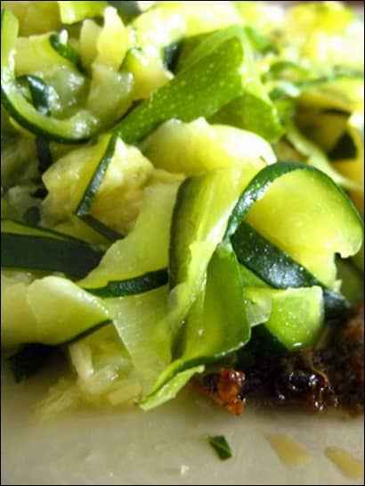 poelee courgettes ail