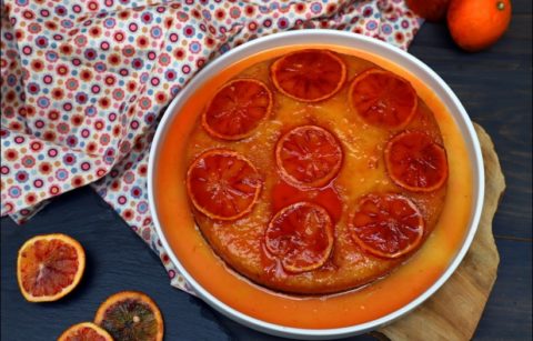 gâteau renversé à l'orange