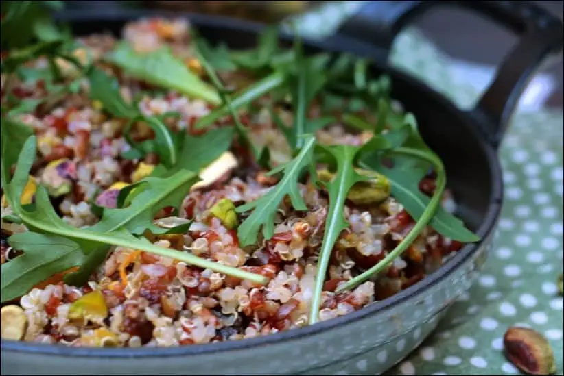 salade riz quinoa