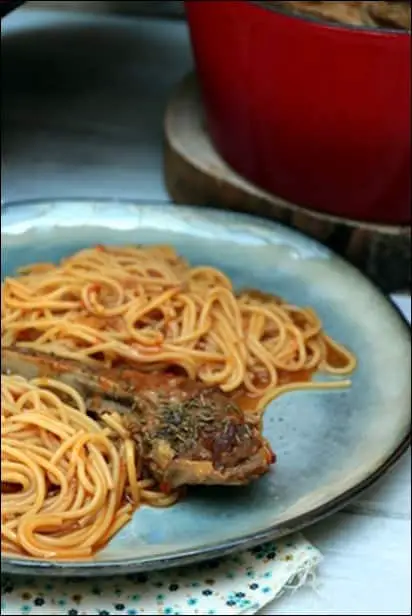 agneau spaghetti de jean francois piege