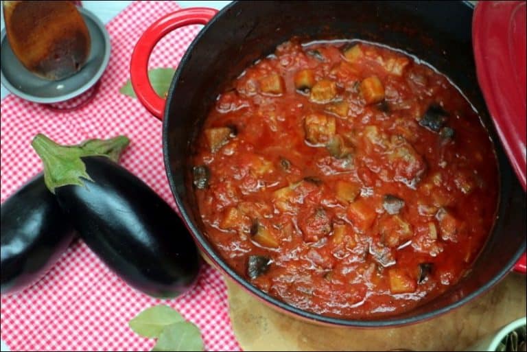 Riste d'aubergine Happy papilles