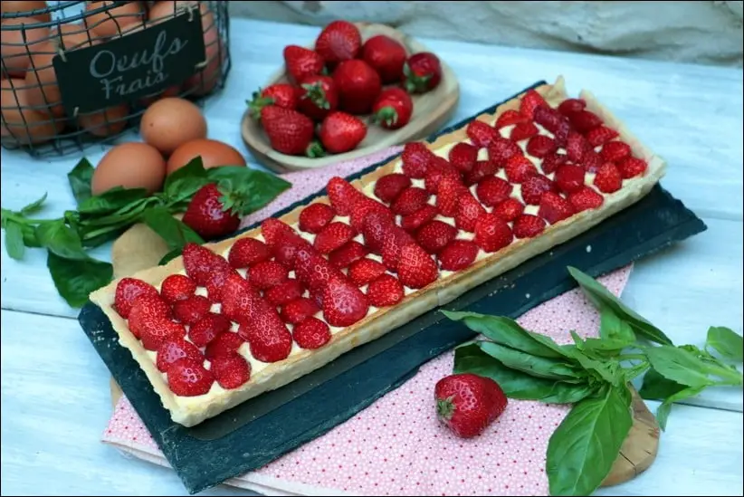 tarte fraise recette