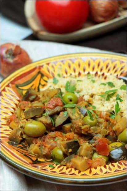 aubergine tomate marocaine