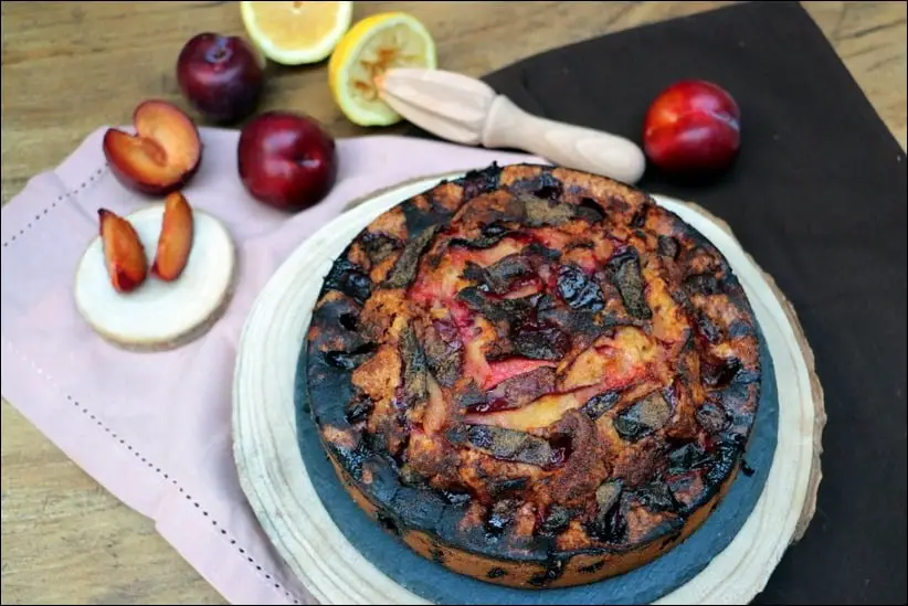 gateau prunes moelleux