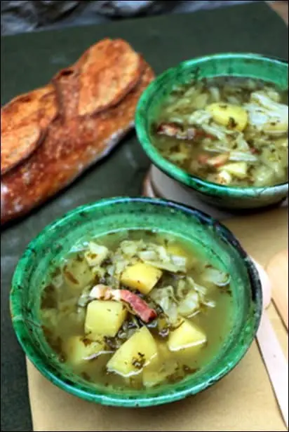 soupe pommes de terre et oseille