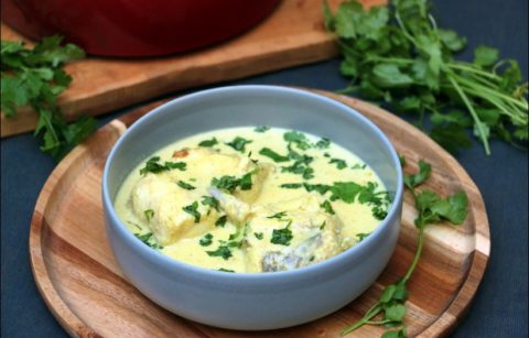 cocotte de lotte à la thaïe