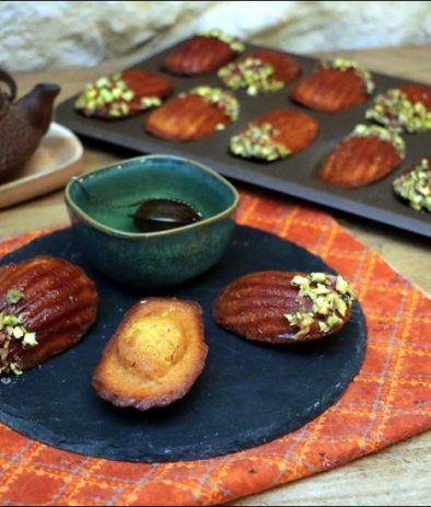 madeleines au safran orange et miel de Yotam Ottolenghi