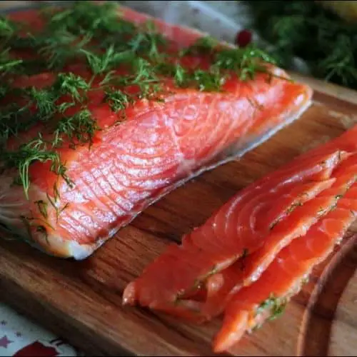 gravlax saumon