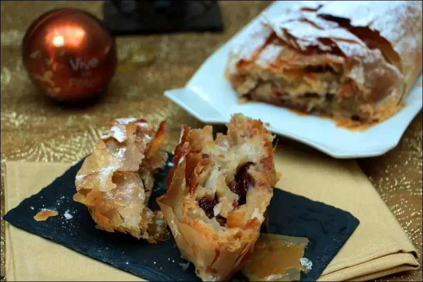 strudel aux pommes traditionnel