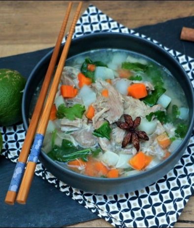 soupe vietnamienne au jambon