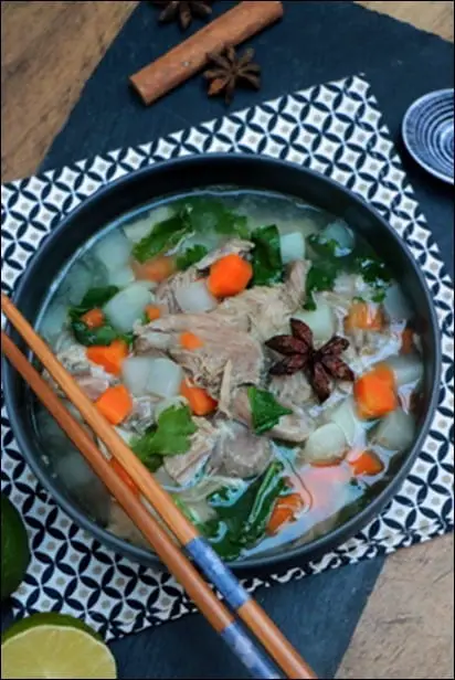 soupe vietnamienne rapide et facile