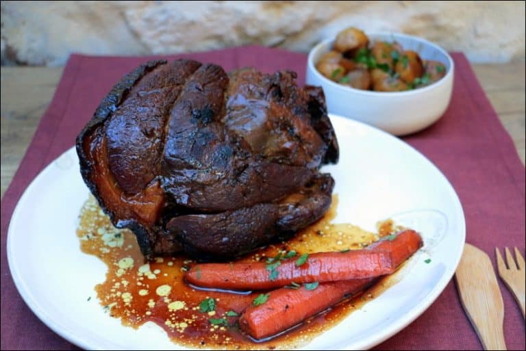 Jarret au miel et à la bière Happy papilles