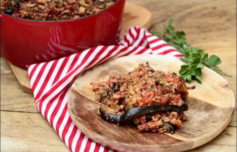 gratin d'aubergines façon moussaka de Laurent Mariotte
