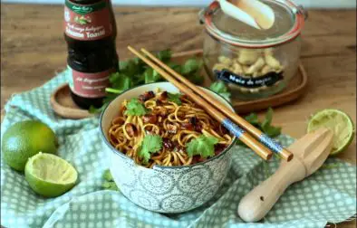 nouilles à l'asiatique de Jamie Oliver