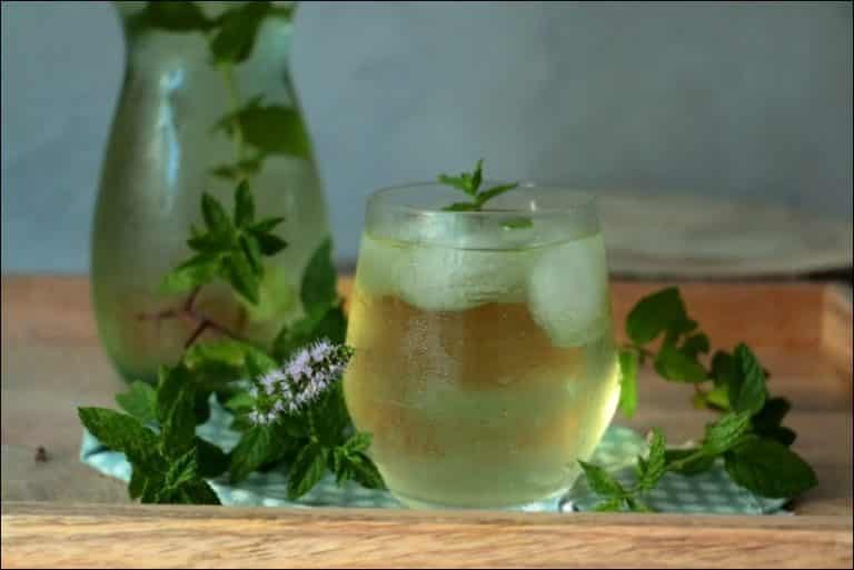 Thé glacé maison à la menthe - Happy papilles