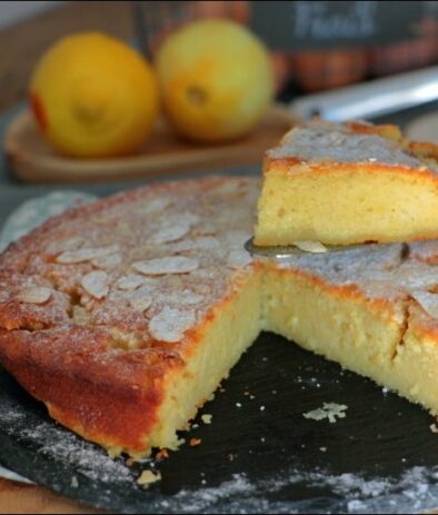 gâteau fondant citron et ricotta