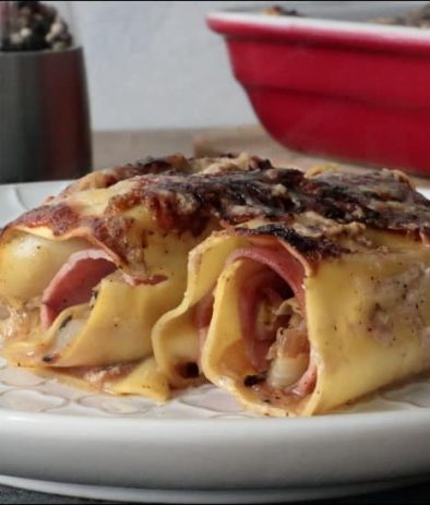 cannelloni d'endives au jambon