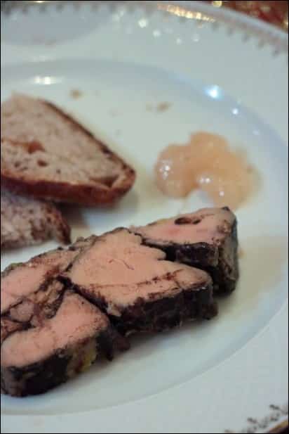 foie gras armagnac et cacao