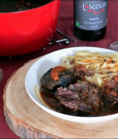 joues de boeuf aux 4 épices sauce barbecue et rhum