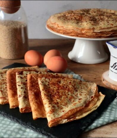 crêpes suzette de Cyril Lignac