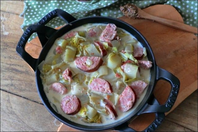 Fondue d'endives aux saucisses fumées - Happy papilles