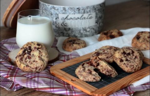 cookies aux 2 chocolats de Cyril Lignac