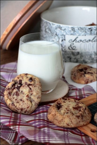 cookies chocolat au lait