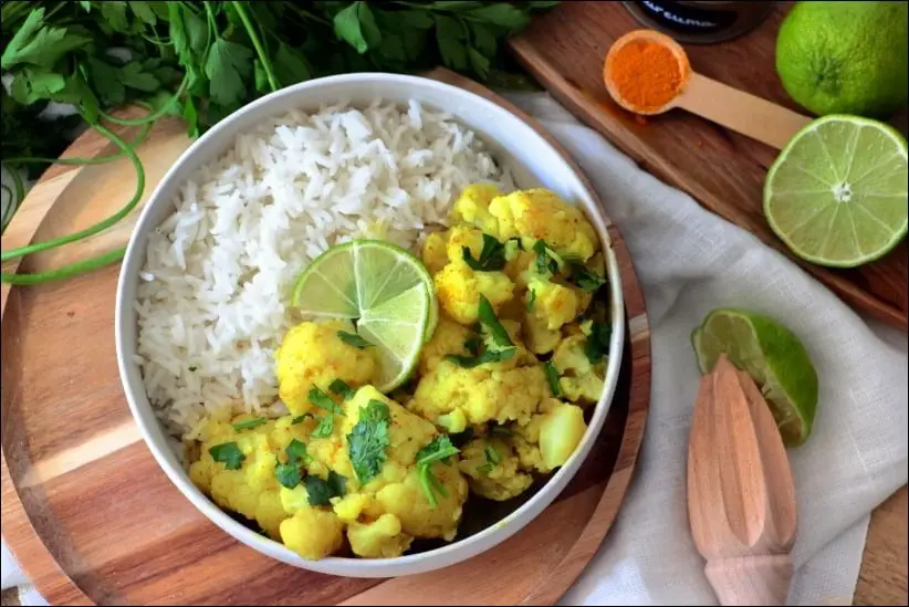curry de chou fleur healthy