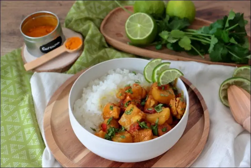 curry poulet thai