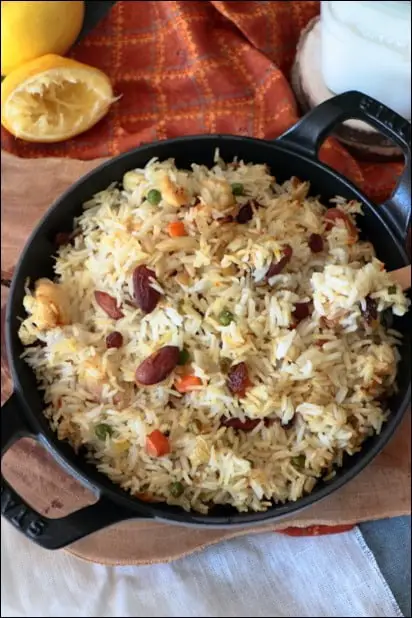 riz indien epices