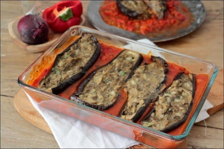 Aubergines farcies à la bonifacienne - Happy papilles