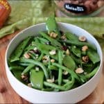 salade haricots verts pois gourmands