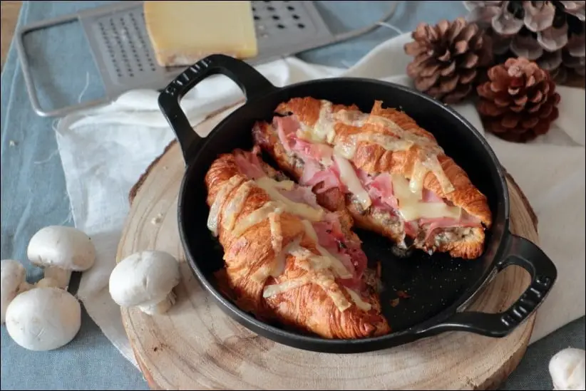 croissant jambon fromage