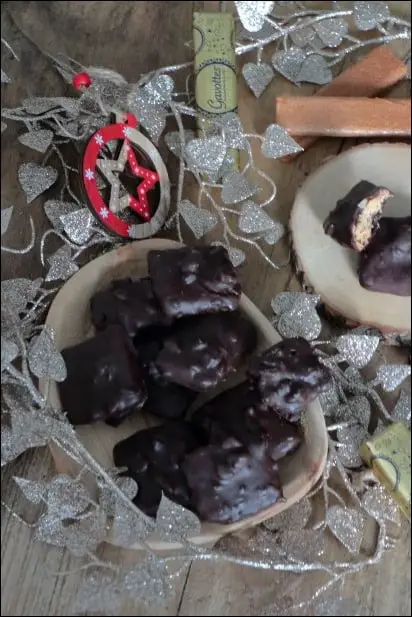 biscuit croustillant amande chocolat noir