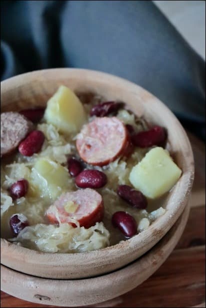 soupe choucroute slovène